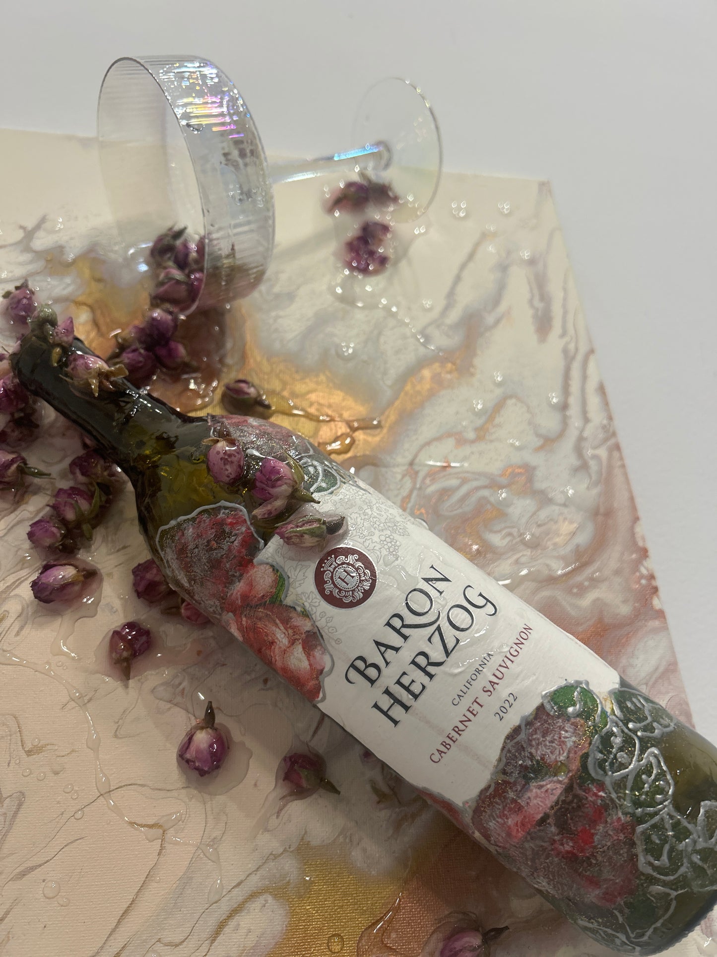 Painting Wine will Gladden the Human Heart