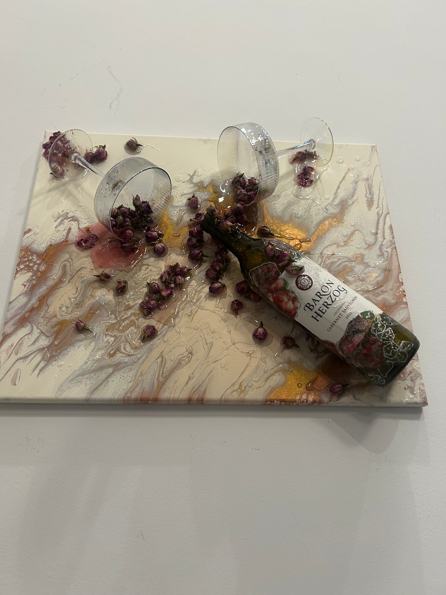 Painting Wine will Gladden the Human Heart