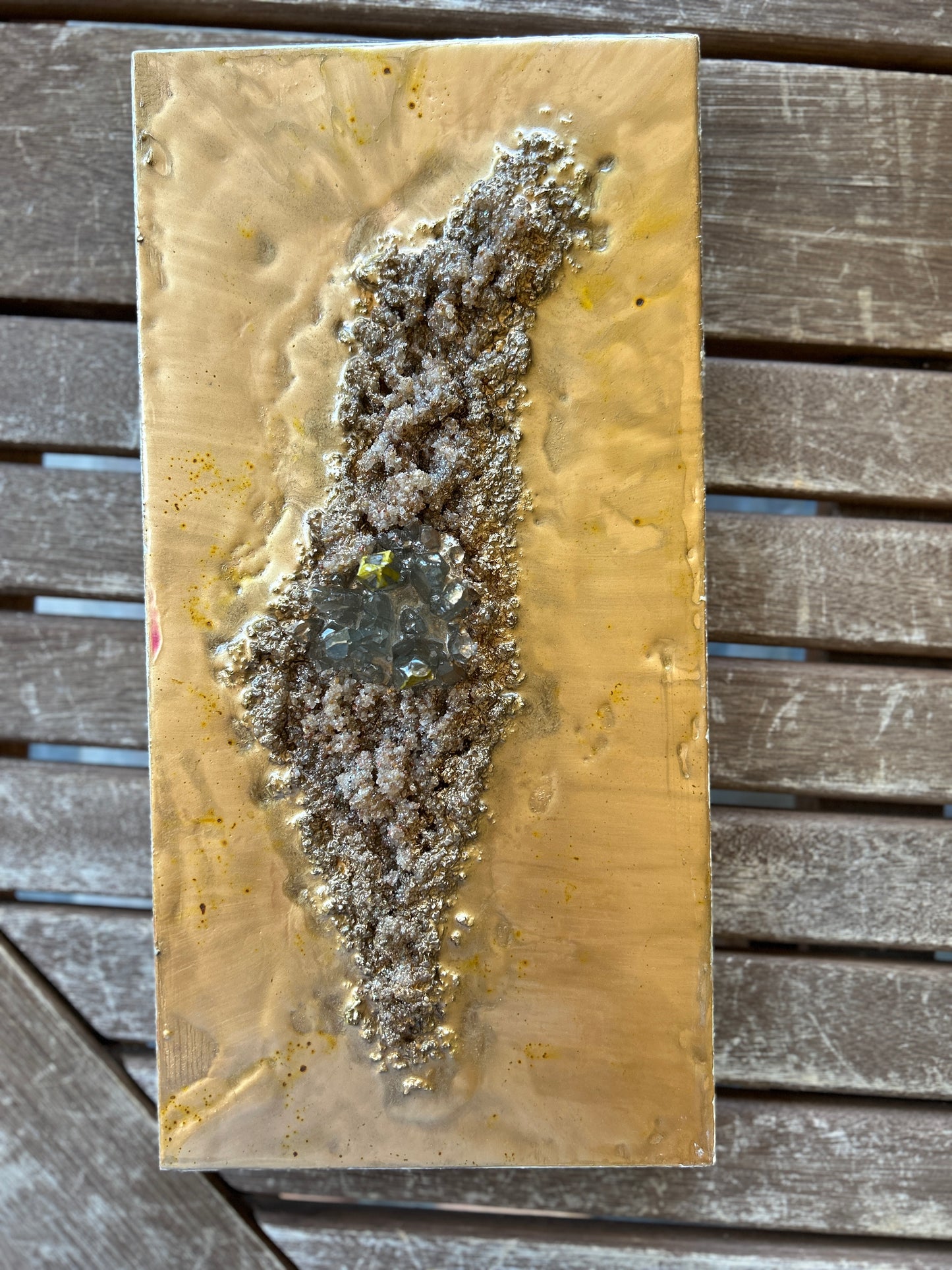 Painting Israel Chrome Geode Vibe