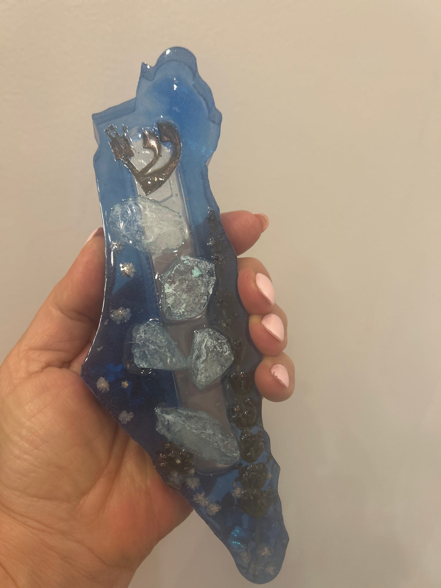 Mezuzah Case Blue