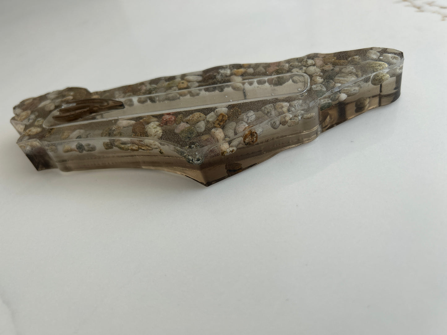 Mezuzah Case River Pebbles