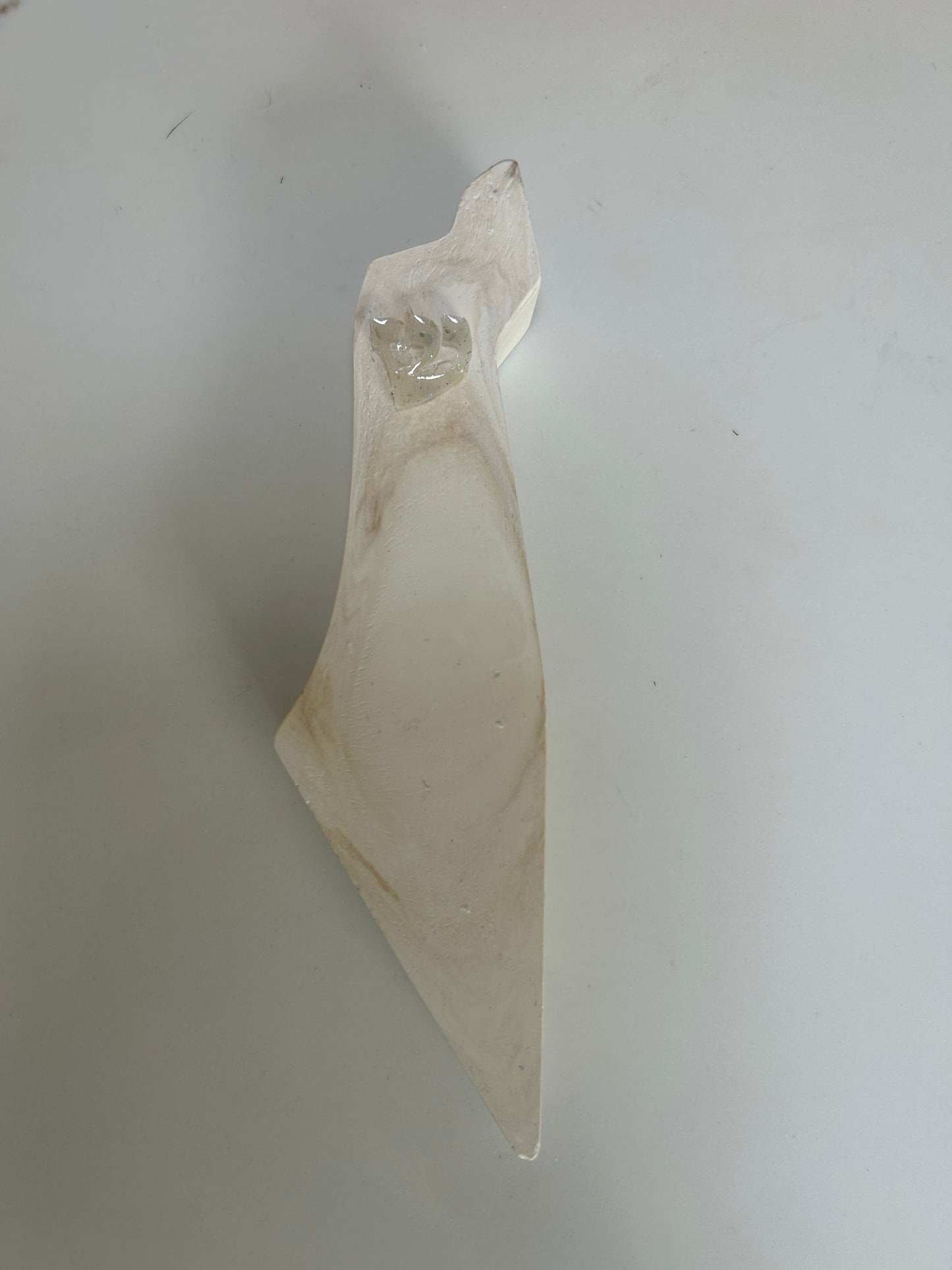 Mezuzah Case wave in the shape of the Map of Israel