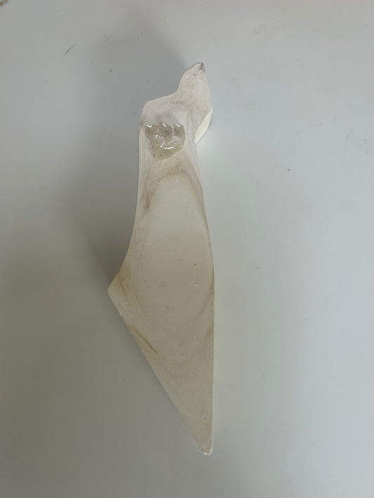 Mezuzah Case wave in the shape of the Map of Israel