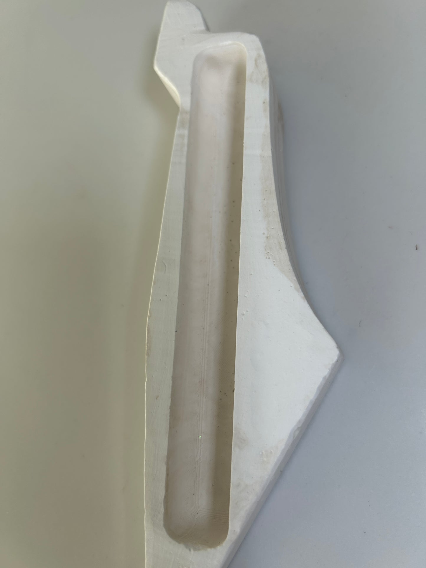 Mezuzah Case wave in the shape of the Map of Israel