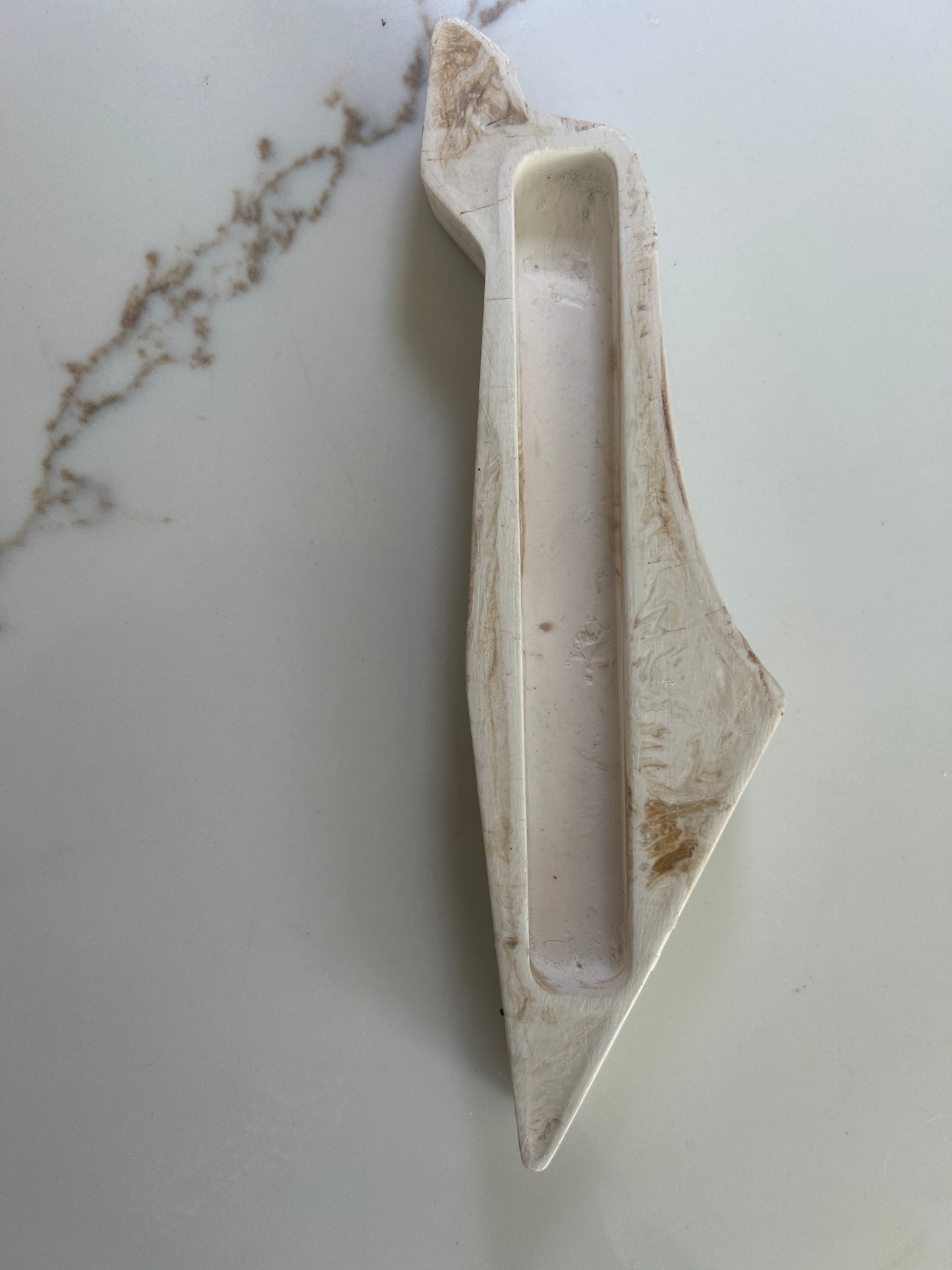 Mezuzah Case in the shape of the Map of Israel