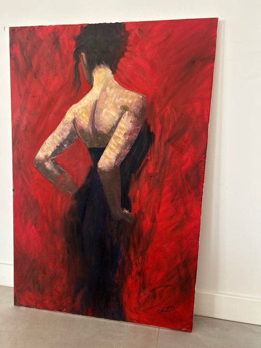 Painting Dancing Woman