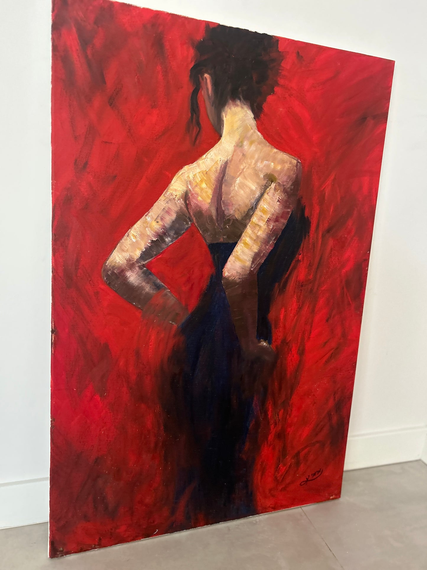 Painting Dancing Woman