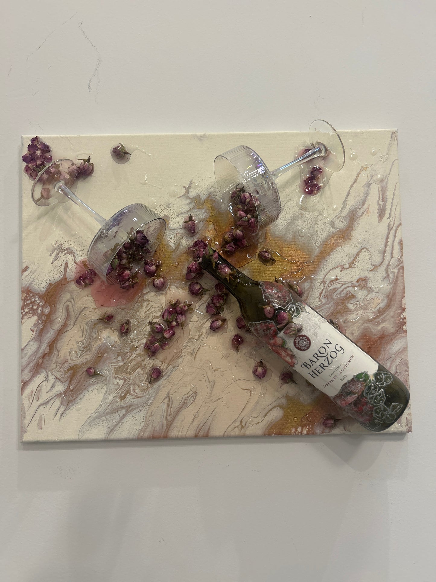 Painting Wine will Gladden the Human Heart