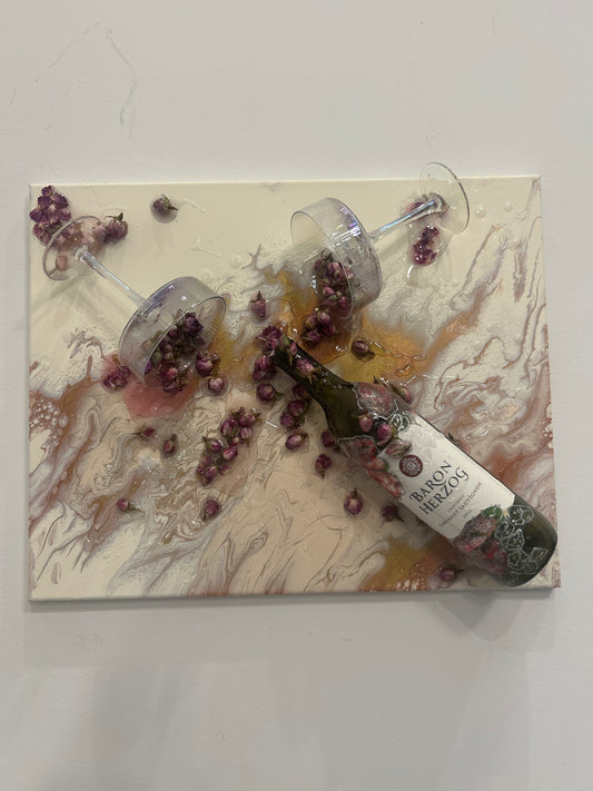 Painting Wine will Gladden the Human Heart