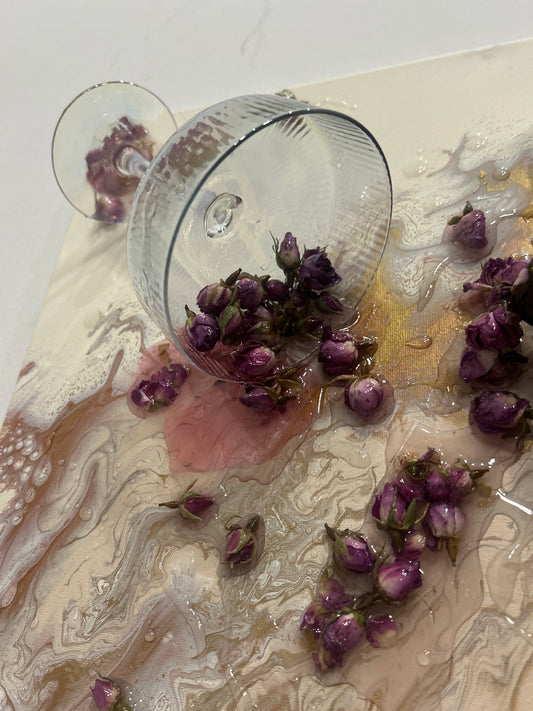 Painting Wine will Gladden the Human Heart