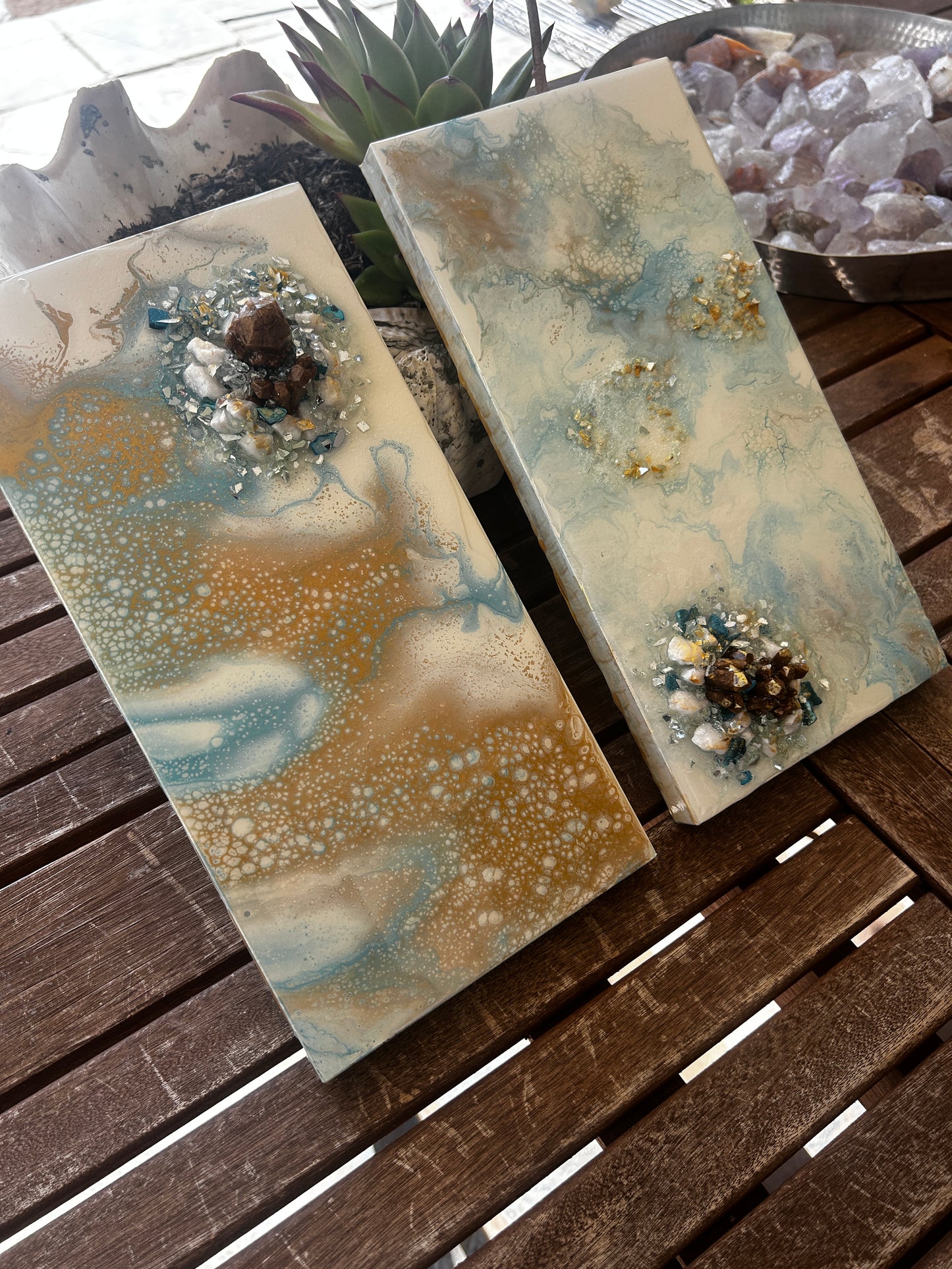 Geode Vibe set of two
