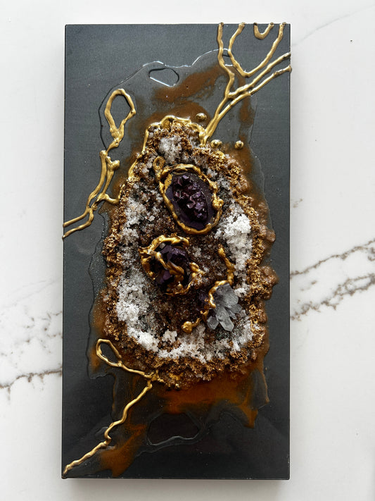 Geode Purple Gold