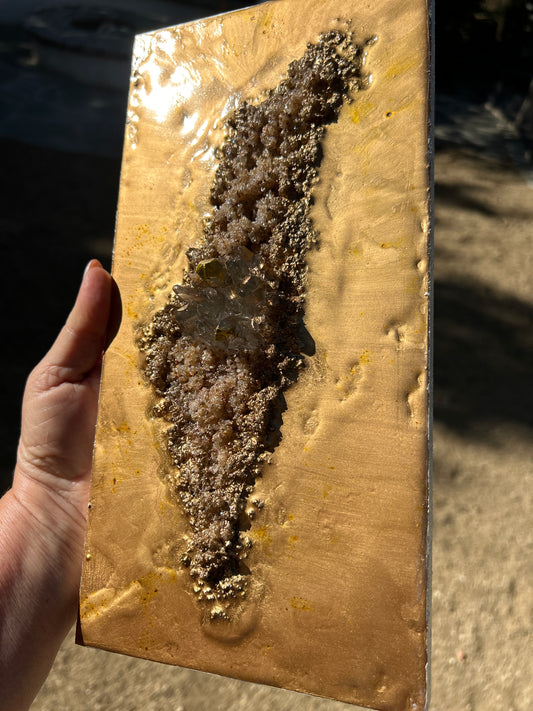 Painting Israel Chrome Geode Vibe