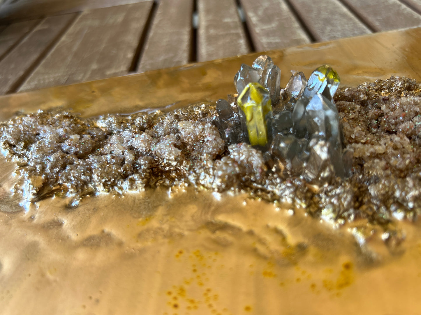 Painting Israel Chrome Geode Vibe