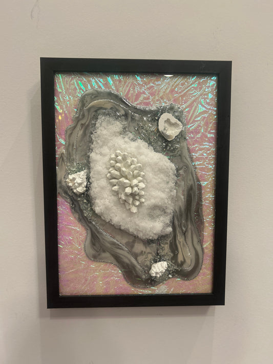 Geode Elegant Gray river