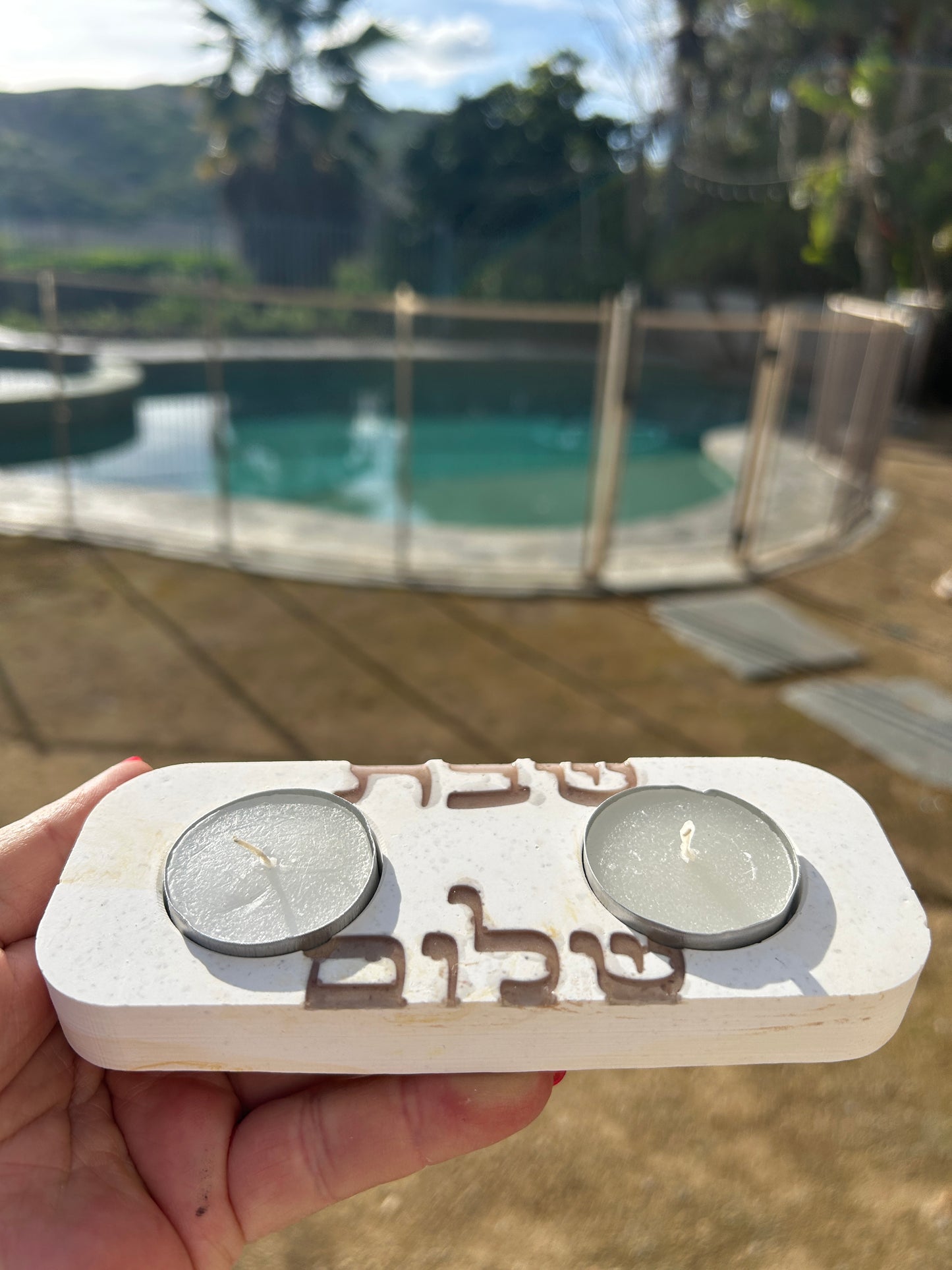 Shabbat Shalom Candle Lighting